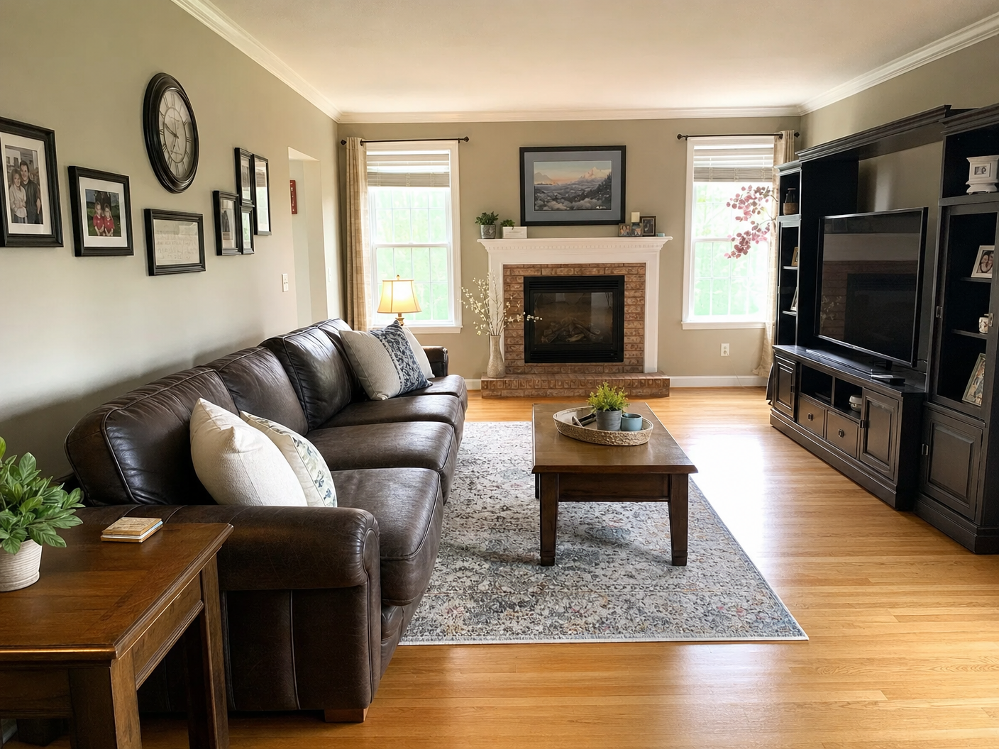 Family Room Cleaning